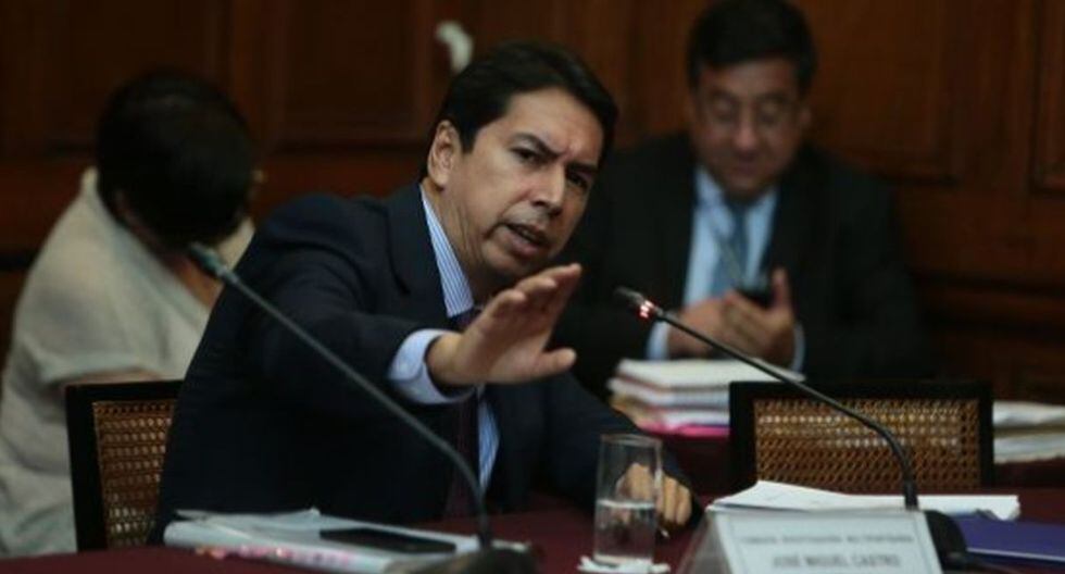 A José Miguel Castro se le impuso esta orden de prisión preventiva por los presuntos delitos de asociación ilícita para delinquir, cohecho pasivo y lavado de activos en agravio del Estado. (Foto: GEC)