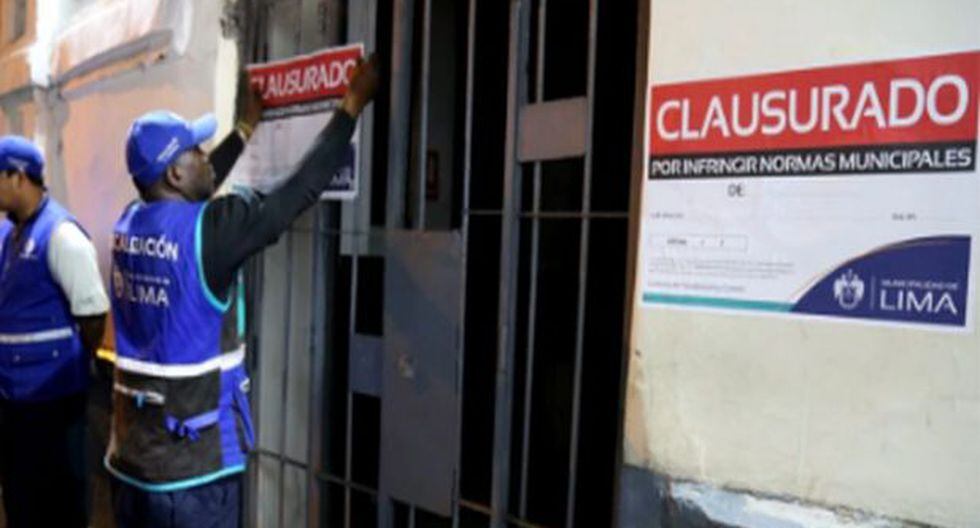 Clausuraron discotecas en el Cercado de Lima. (Municipalidad de Lima)