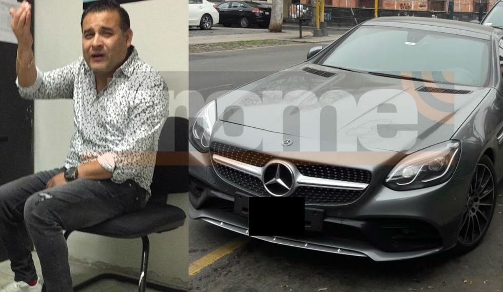 Juan Carlos Orderique fue intervenido por la Policía Nacional tras protagonizar choque en Barranco. (Fotos: Trome)