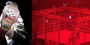Bray Wyatt defendió el título ante Seth Rollins dentro de la jaula de acero, pero no lo pasaron por televisión | VIDEO