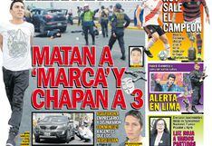Matan a ‘marca’ y chapan a 3