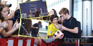 Antoine Griezmann: Así fue su llegada a Uruguay para participar de la boda de este compañero |VIDEO | FOTOS