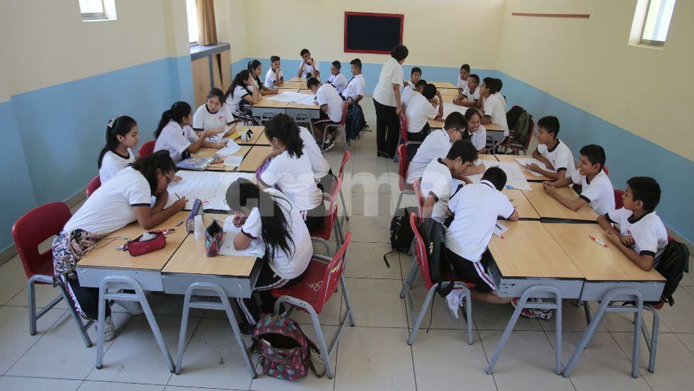 Evaluarán a los escolares con letras.