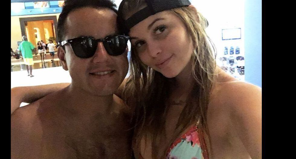 Brunella Horna y Richard Acuña