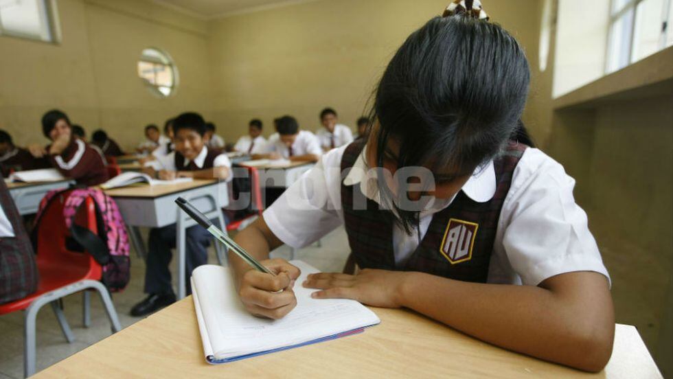 Evaluarán a los escolares con letras.