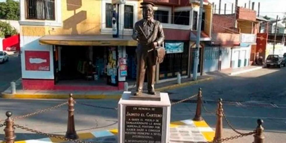 La ciudad de Tangamandapio se encuentra ubicada en el Estado de Mochiacán, según Google Maps, lugar donde hay una estatua de Jaimito, el cartero. (Foto: Google)
