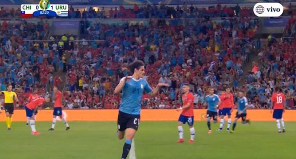 Gol 1 de Uruguay