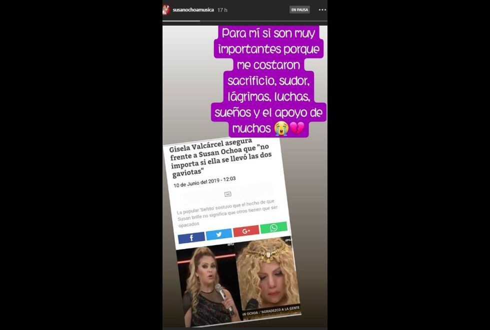Susan Ochoa responde