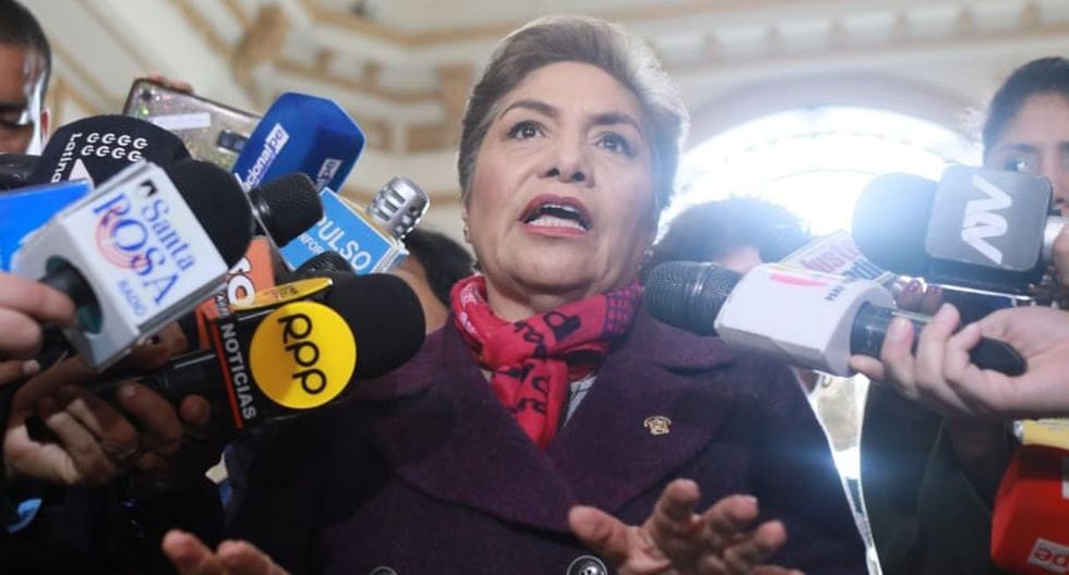 Luz Salgado habló sobre la liberación de Keiko Fujimori. (Foto: GEC | Juan Ponce)
