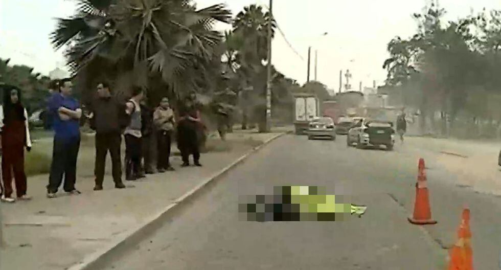 El accidente se produjo en la avenida Universitaria. (Foto: Captura/Latina)