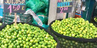 Limón a 1 sol el kilo en Mercado Mayorista de Lima