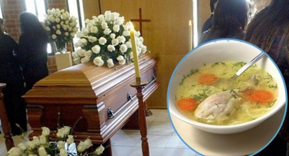 Murió atragantado por un pedazo de pollo en el velorio de su amigo. (Foto: Radio Yaraví)
