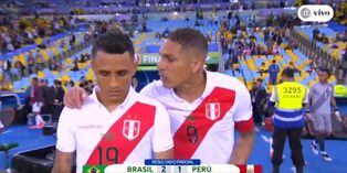 Paolo Guerrero dio esta tremenda 'Guapeada' a Yoshimar Yotún tras error en segundo gol |VIDEO