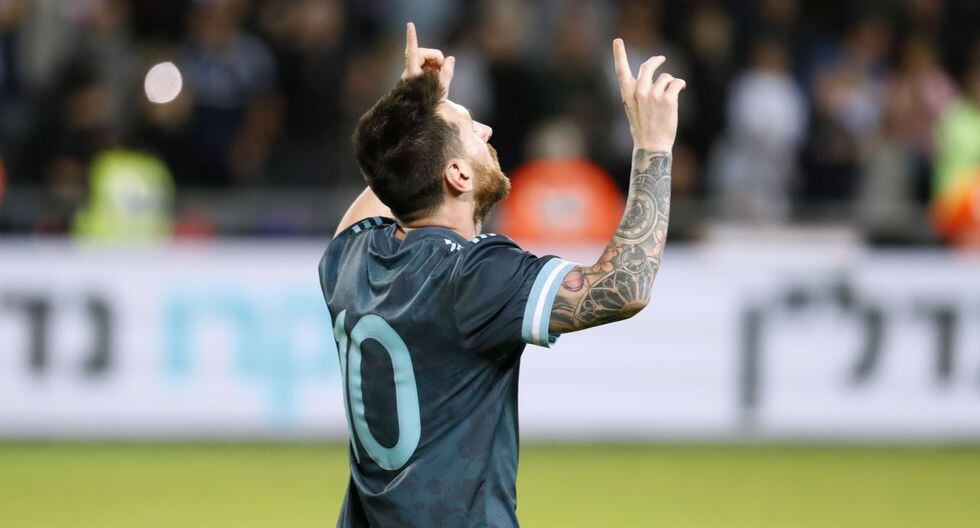 Lionel Messi anotó el empate final de Argentina frente a Uruguay