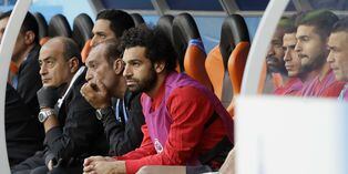 Mohamed Salah fue suplente en el Uruguay vs Egipto justo en el día de su cumpleaños | FOTOS