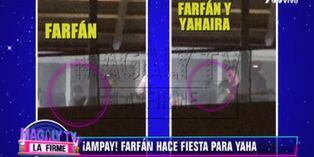 Jefferson Farfán y Yahaira Plasencia armaron una fiesta en el departamento de la 'Foquita' con la orquesta de la salsera