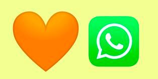 Conoce el real significado del emoji de corazón naranja de WhatsApp