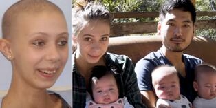 Una mujer dio a luz a trillizos luego de que le dijeran que jamás tendría hijos por su cáncer