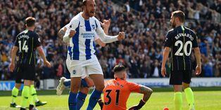 Golazo de Murray para Brighton ante el poderoso Manchester City por la Premier League