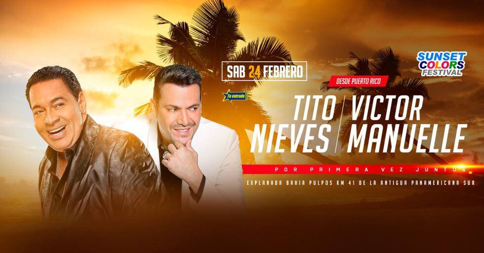 Víctor Manuelle y Tito Nieves