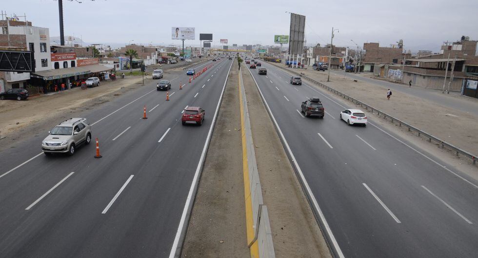Este domingo 14, el horario del cambio de sentido en la Panamericana Sur será de 2 p.m. a 9 p.m. (Foto: Difusión)