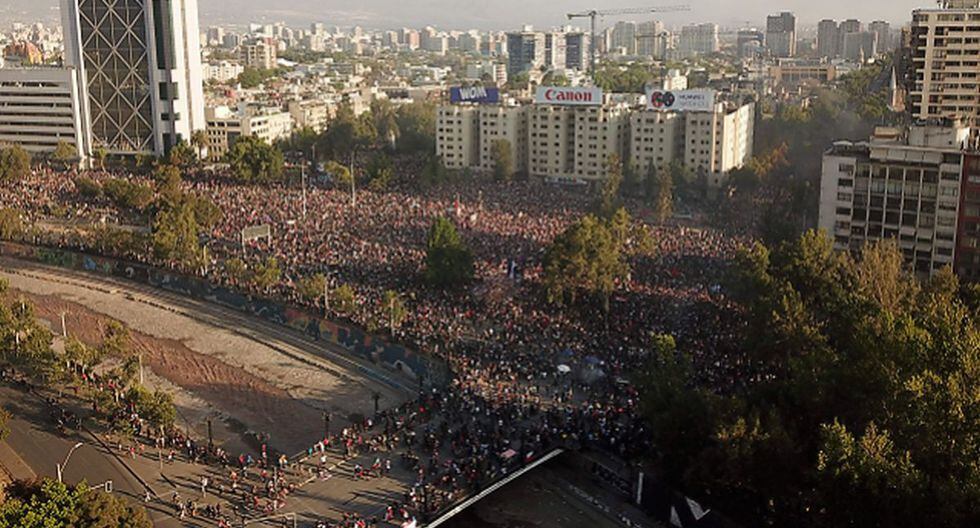 Ya van más de un mes de las protestas en Chile. (Agencias)