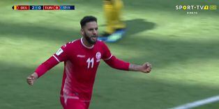 Túnez: Dylan Broon marcó golazo de cabeza para descuento ante Bélgica por Mundial Rusia 2018 | VIDEO