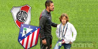 Cholo Simeone ganó guerra contra River Plate por su hijo Giulinao que será 'Colchonero' |VIDEO |FOTOS