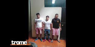 Callao: Delincuentes intentan robar y amenazan a joven con cuchillo pero la policía los detiene en el acto