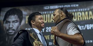 Manny Pacquiao y Keith Thurman hacen oficial su combate de unificación de los títulos de peso wélter | VIDEOS | FOTOS