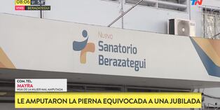 "El médico no supo qué decirnos": Amputan pierna equivocada a una mujer en Argentina