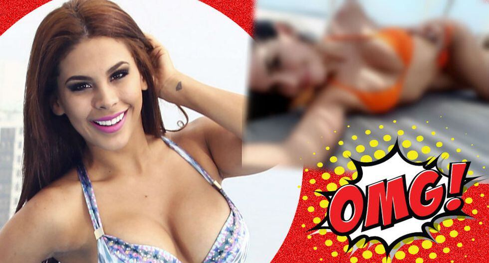 Stephanie Valenzuela conquistó a muchos de los usuarios que la siguen en Instagram con una foto 'hot'. (Trome.pe)