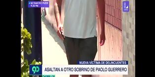 Paolo Guerrero: Otro sobrino adolescente de futbolista e hijo de 'Coyote' Rivera fue asaltado en Chorrillos | VIDEO