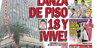 Se lanza de piso 18 y ¡vive!