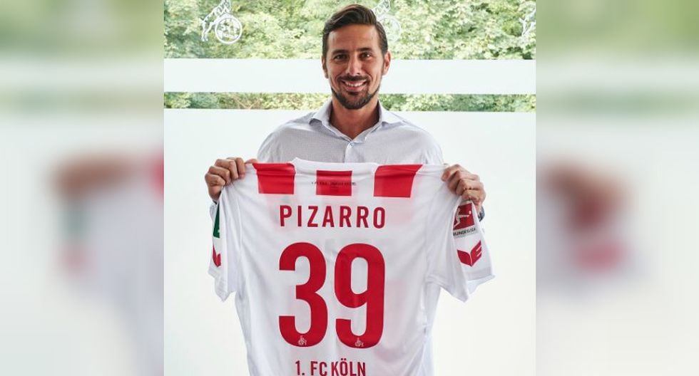 Claudio Pizarro es el nuevo jugador del FC Colonia.