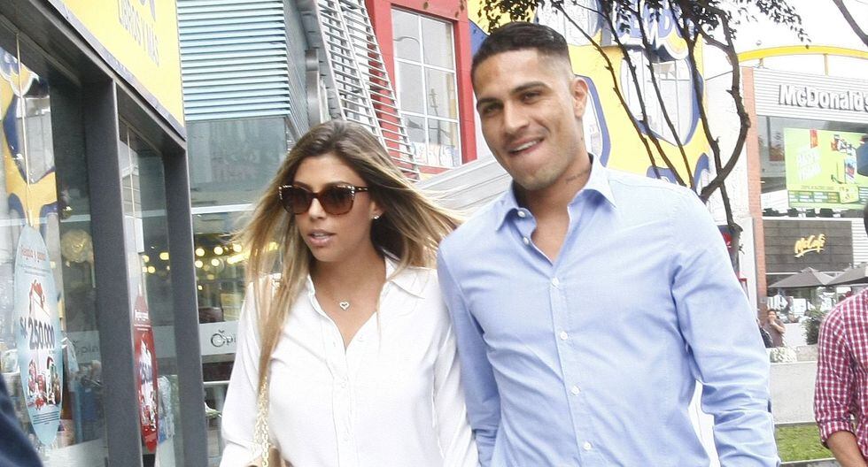 Paolo Guerrero y Alondra García Miró