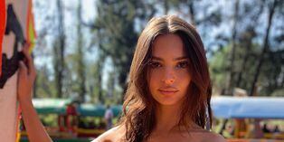 Emily Ratajkowski sorprende con tierna fotografía con su mascota en Instagram