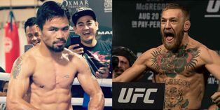 Manny Pacquiao y Conor McGregor ya negocian mega pelea