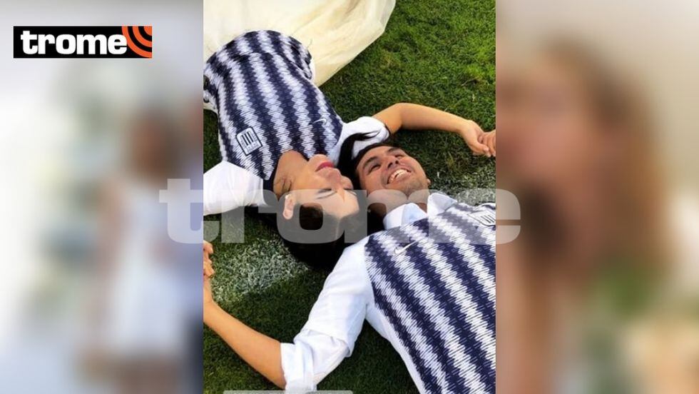 Viral: Pareja hincha de Alianza Lima hizo sesión de fotos para su matrimonio en Estadio deViral: Pareja hincha de Alianza Lima hizo sesión de fotos para su matrimonio en Estadio de Matute Matute