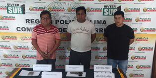 Surco: Caen tío y sobrino instantes después de robarle moderno celular a joven venezolana