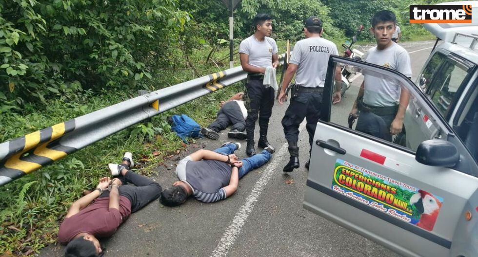 Detienen a delincuentes que se hacían pasar como guías turísticos para asaltar a turistas (Trome)