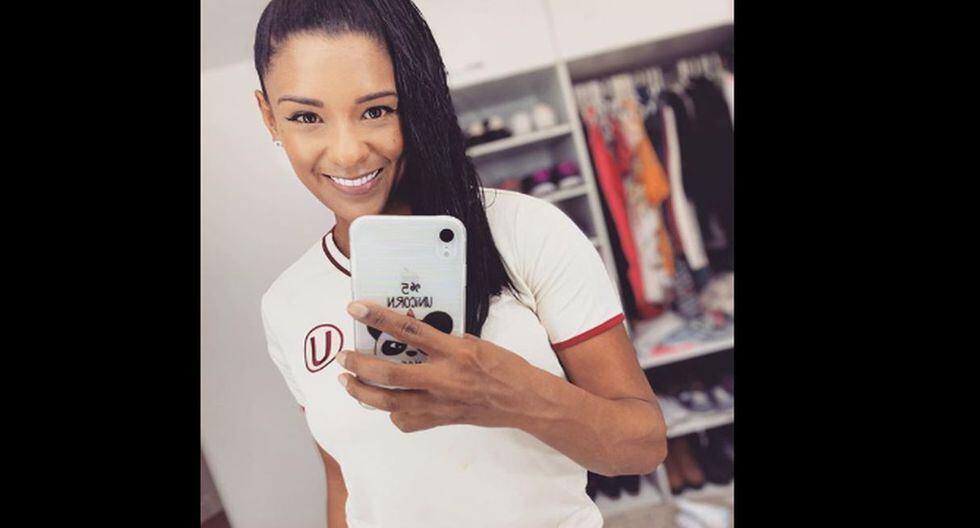 Rocío Miranda es hincha crema hasta los huesos y estuvo en el estadio con su hijito, alentando a su equipo. (Foto: Instagram)
