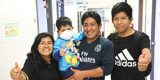 Un trasplante de corazón le devuelve la esperanza a una familia de Chincha