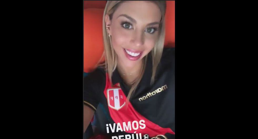 Alondra García Miró ya está en el estadio Maracaná (Fotos: Instagram)