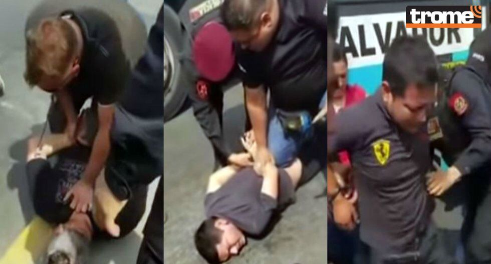 Pasajeros reducen y golpean a ladrones (Trome)