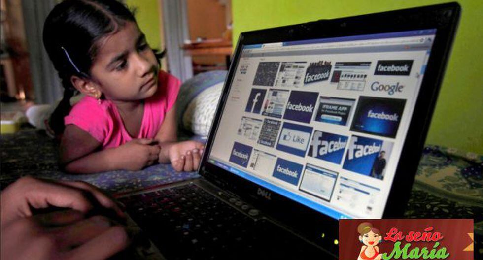 Los niños expuestos a los pedófilos que navegan por Internet.