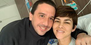 Lluvia de críticas contra Mijael Garrido Leccapor foto con Anahí de Cárdenas en el hospital