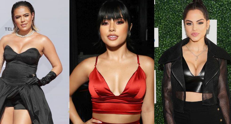 Karol G, Anuel AA, Becky G, Nicky Jam y Natti Natasha son los reggaetoneros más seguidos y les contamos sobre su vida amorosa. (Foto: AFP)