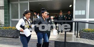 Diana Sánchez agredió a su esposo con llave de auto y estuvo detenida en la comisaría de Miraflores | FOTOS