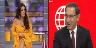 El pedido a gritos de Rebeca Escribens al presidente Martín Vizcarra durante el noticiero que te hará reír